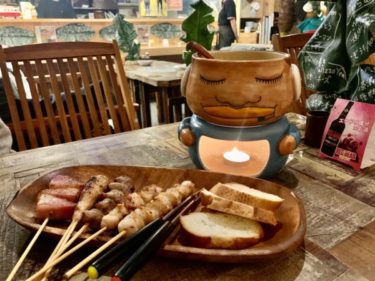 焼鳥×チーズの焼鳥フォンデュが名物！南国風居酒屋『焼鳥MOZU』