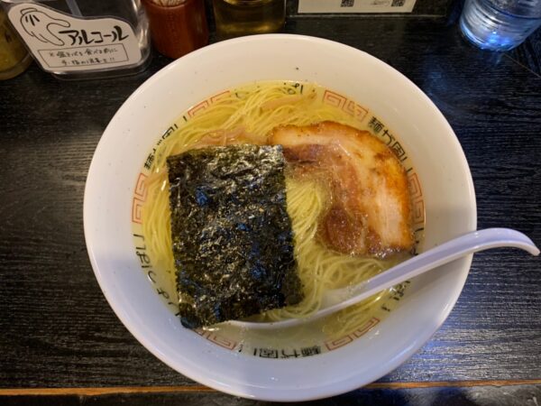 池袋のユーモア溢れる塩ラーメン 塩そば専門店 桑ばら 池ぶく郎